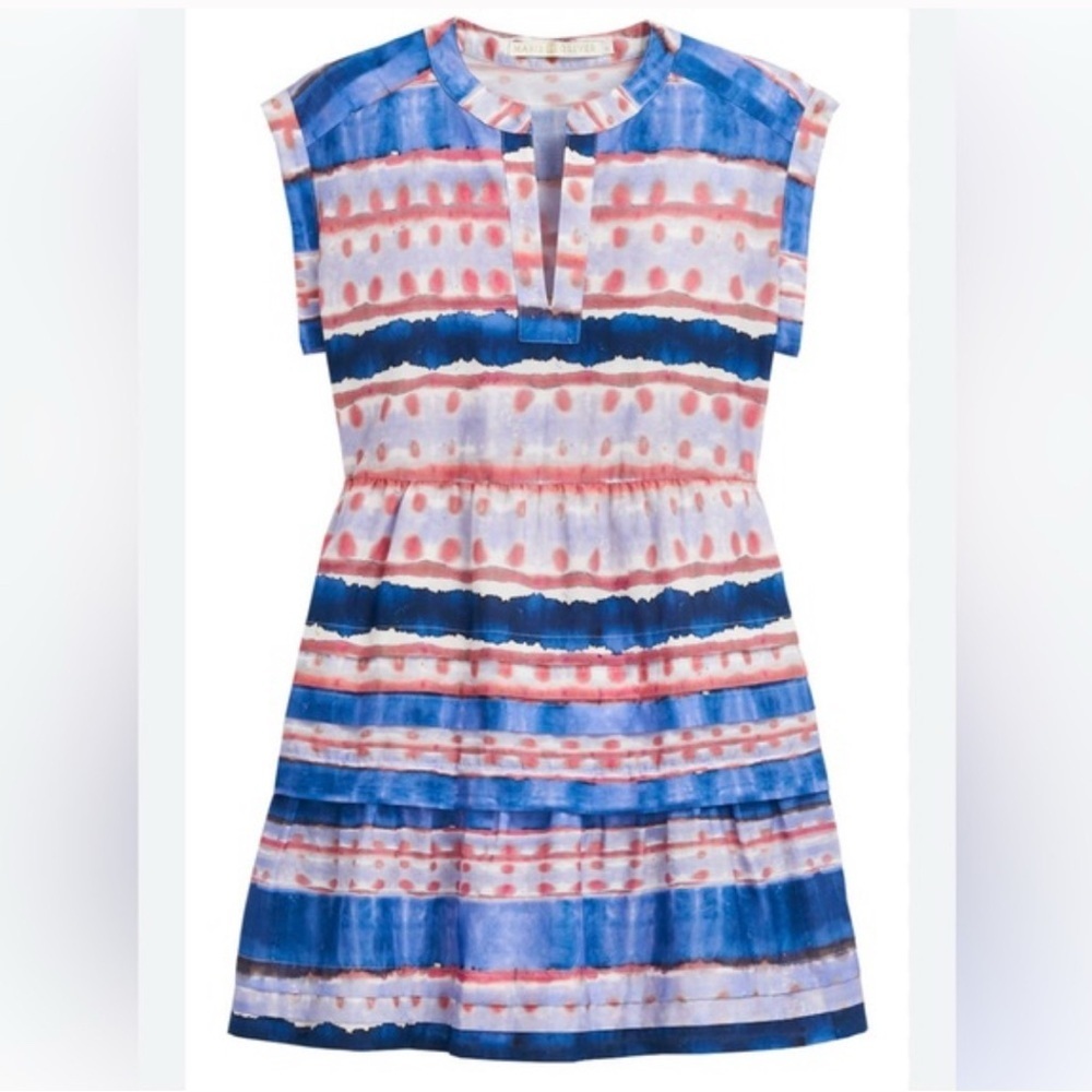 Marie Oliver Sawyer Dress in Summer Wash Size L Cotton Casual Travel - Picture 3 of 10